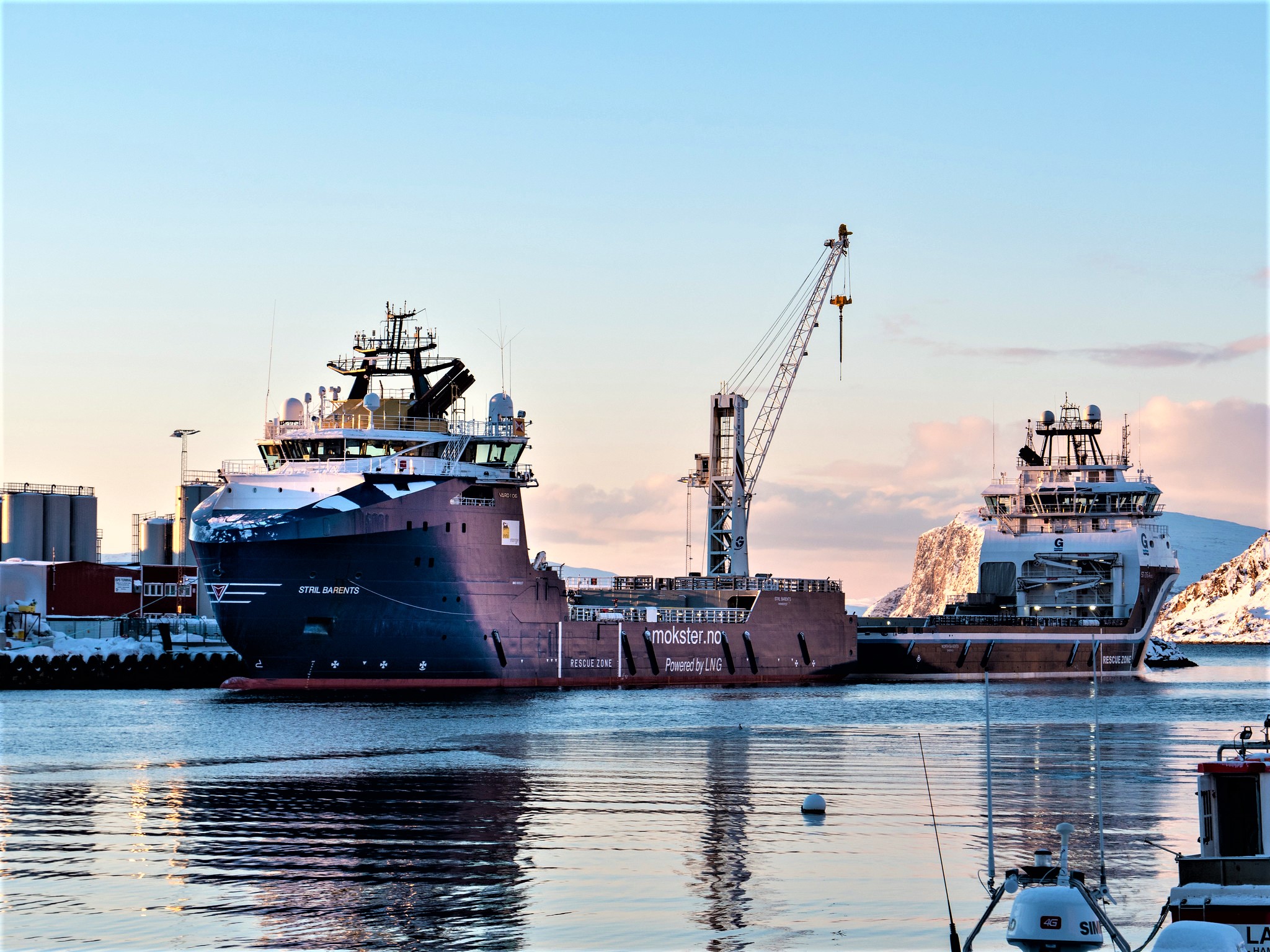 Fra Hammerfest Havn Foto Jill Johannesen