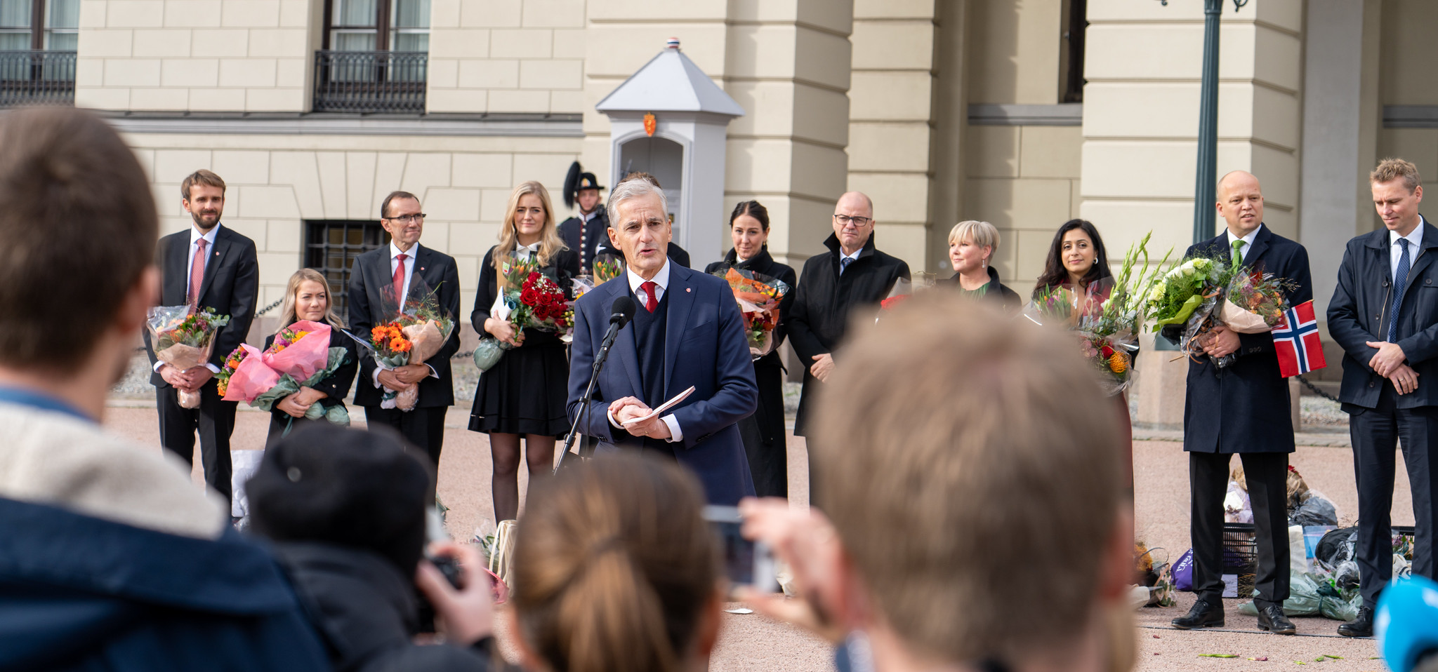 Regjering Slottsplasse 2021