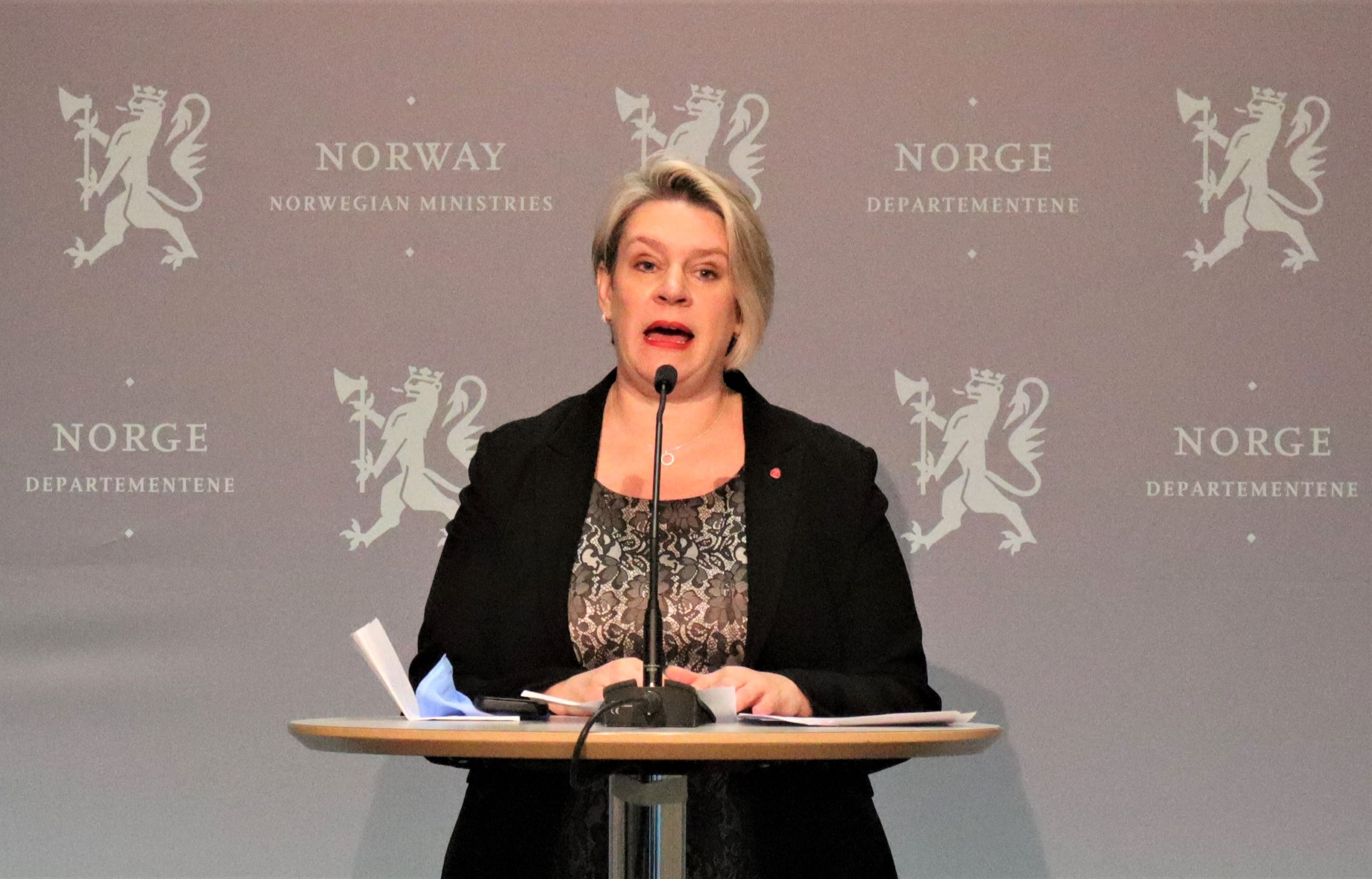Marte Mjøs Persen Foto Regjeringen Nytt Snitt For Nett