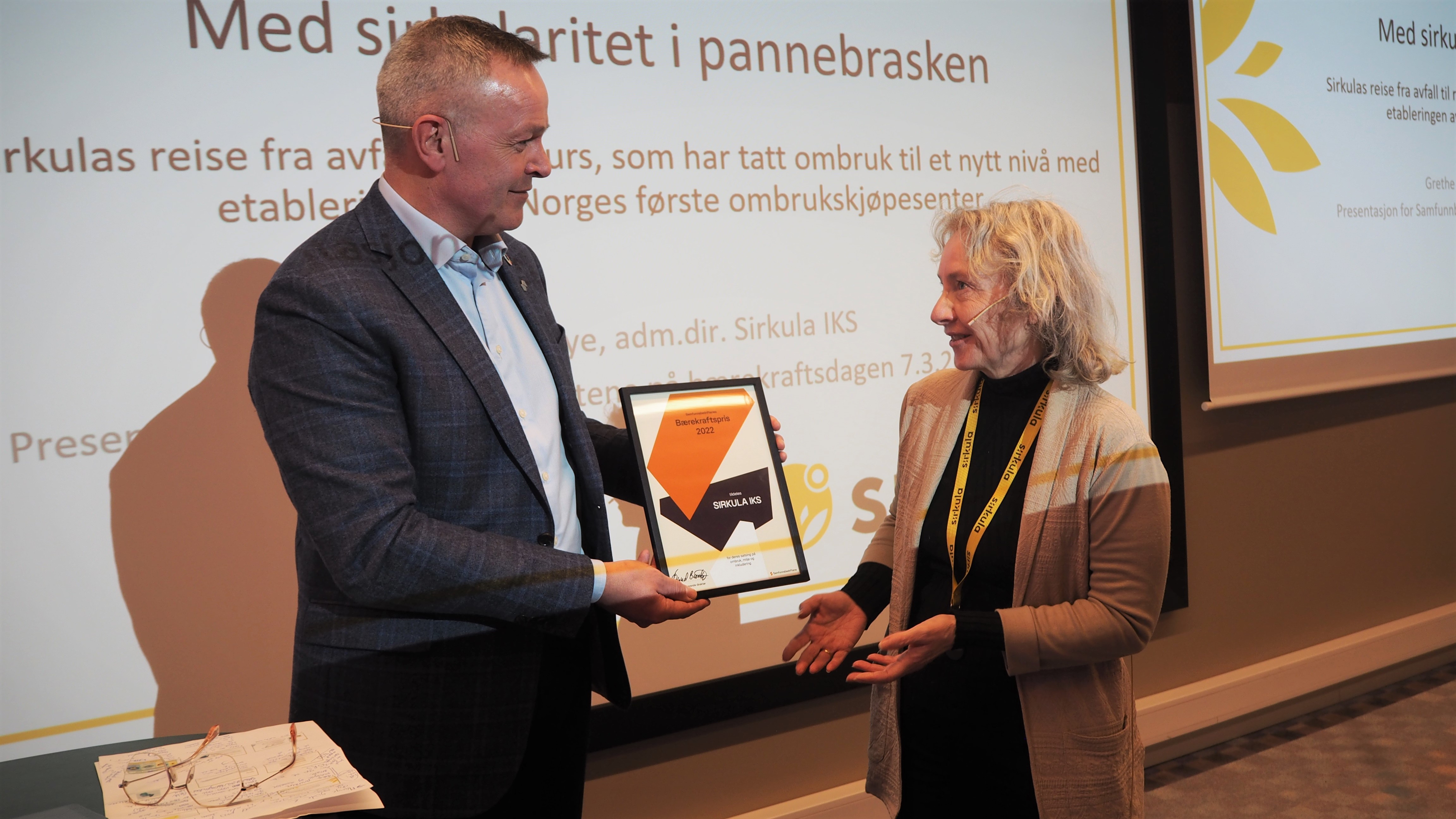 Sirkula Vant Samfunnsbedriftenes Bærekraftspris